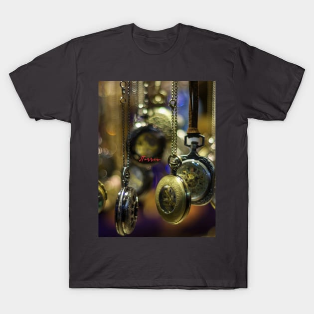 Pocket Watch T-Shirt by LibrosBOOKtique
